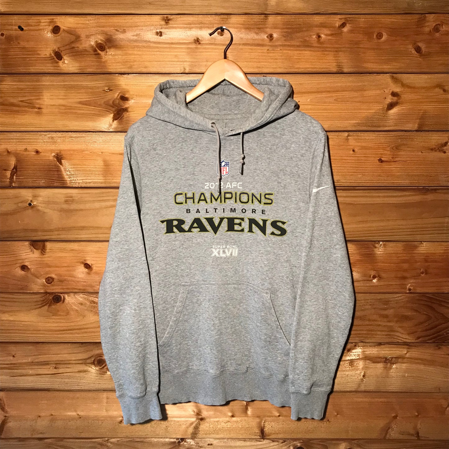 2012 Nike NFL Baltimore Ravens Super Bowl Champs hoodie