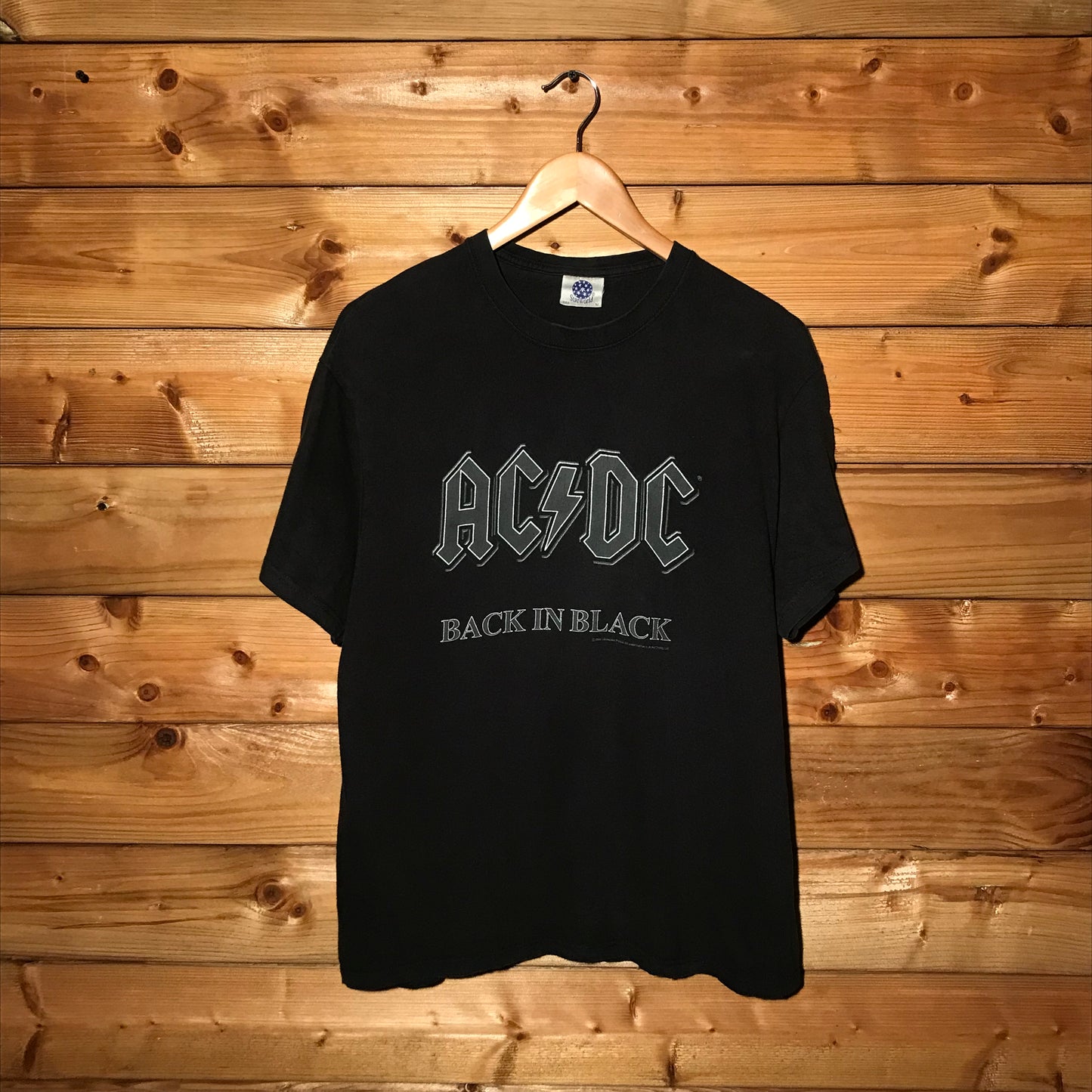 2004 AC/DC Back In Black t shirt