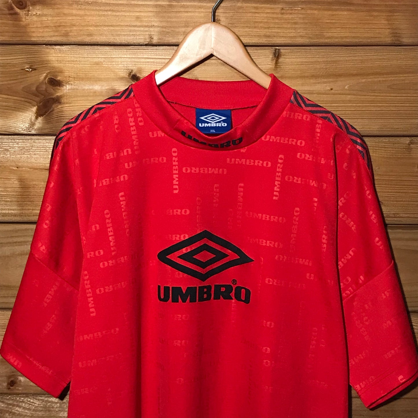 90s Umbro Tonal Repeat spellout t shirt