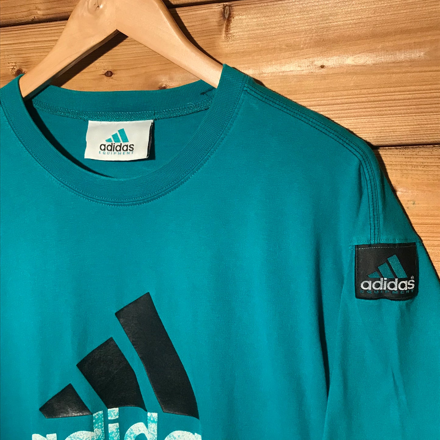 90s Adidas Equipment Spellout t shirt