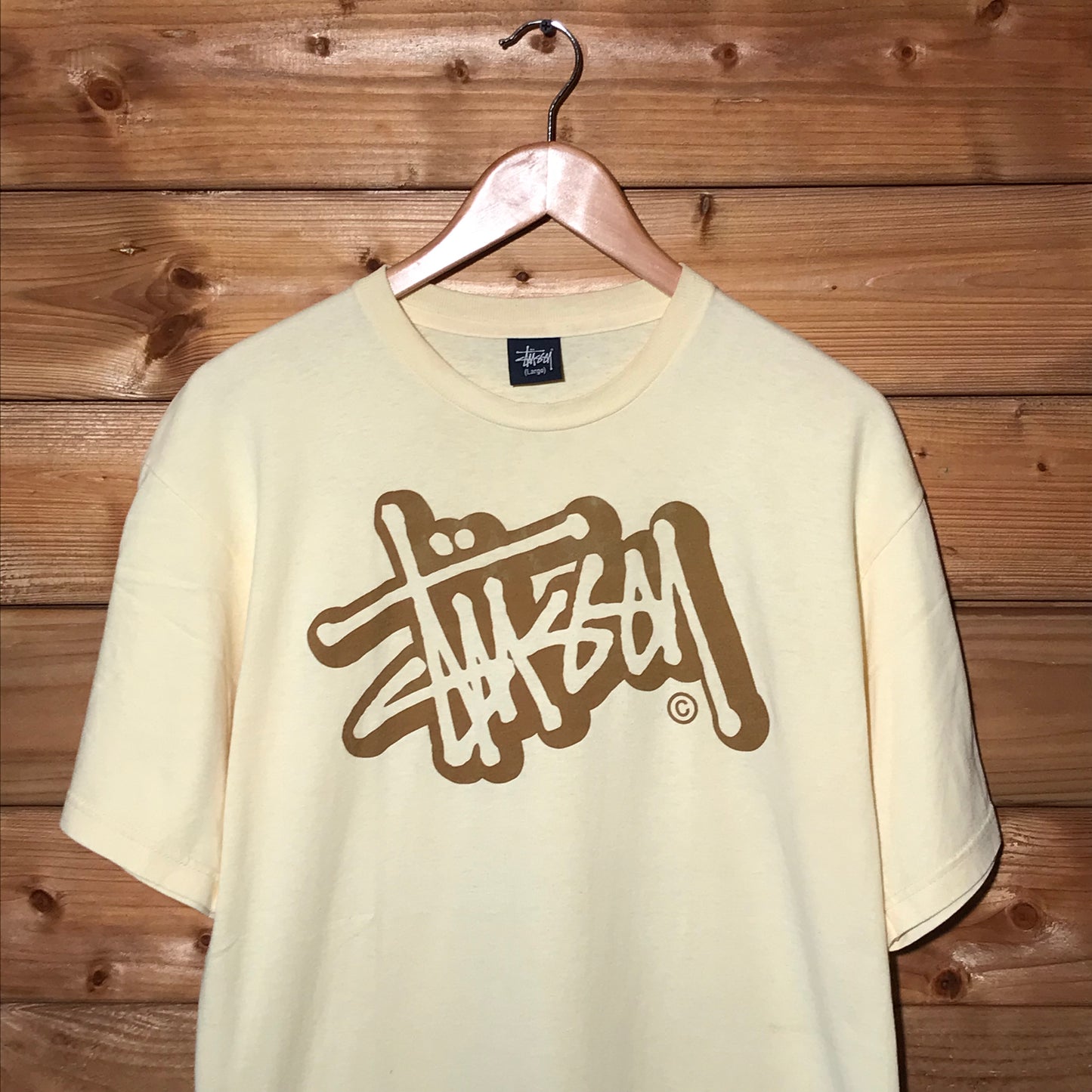 Stüssy Script Spellout t shirt