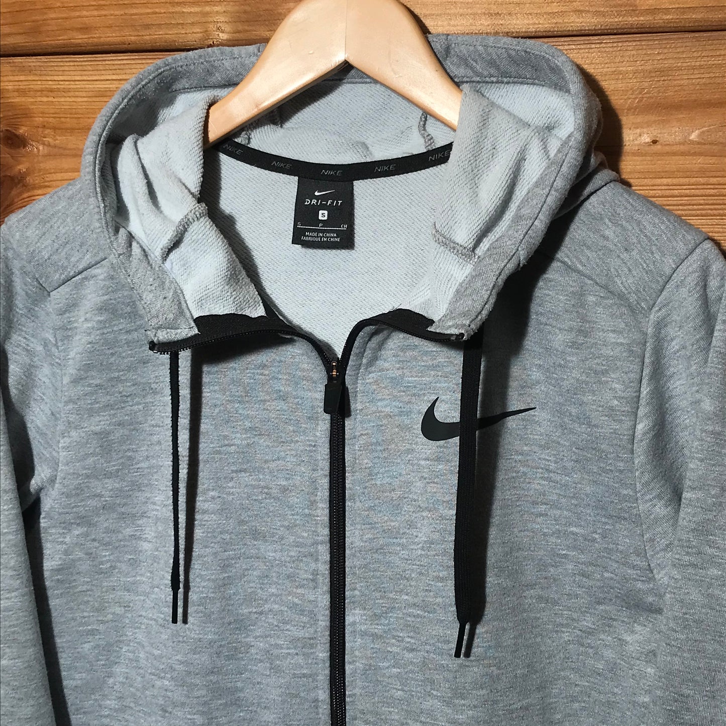 Nike Drifit Essentials zip up hoodie