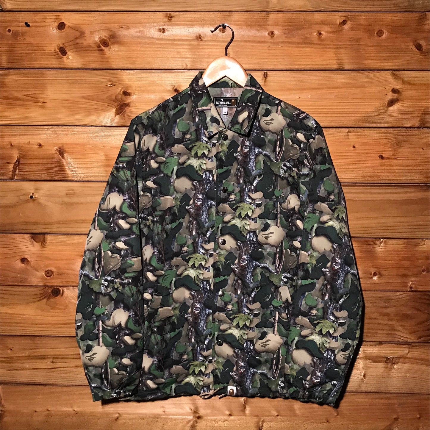 Bape, A Bathing Ape Village Camo jacket