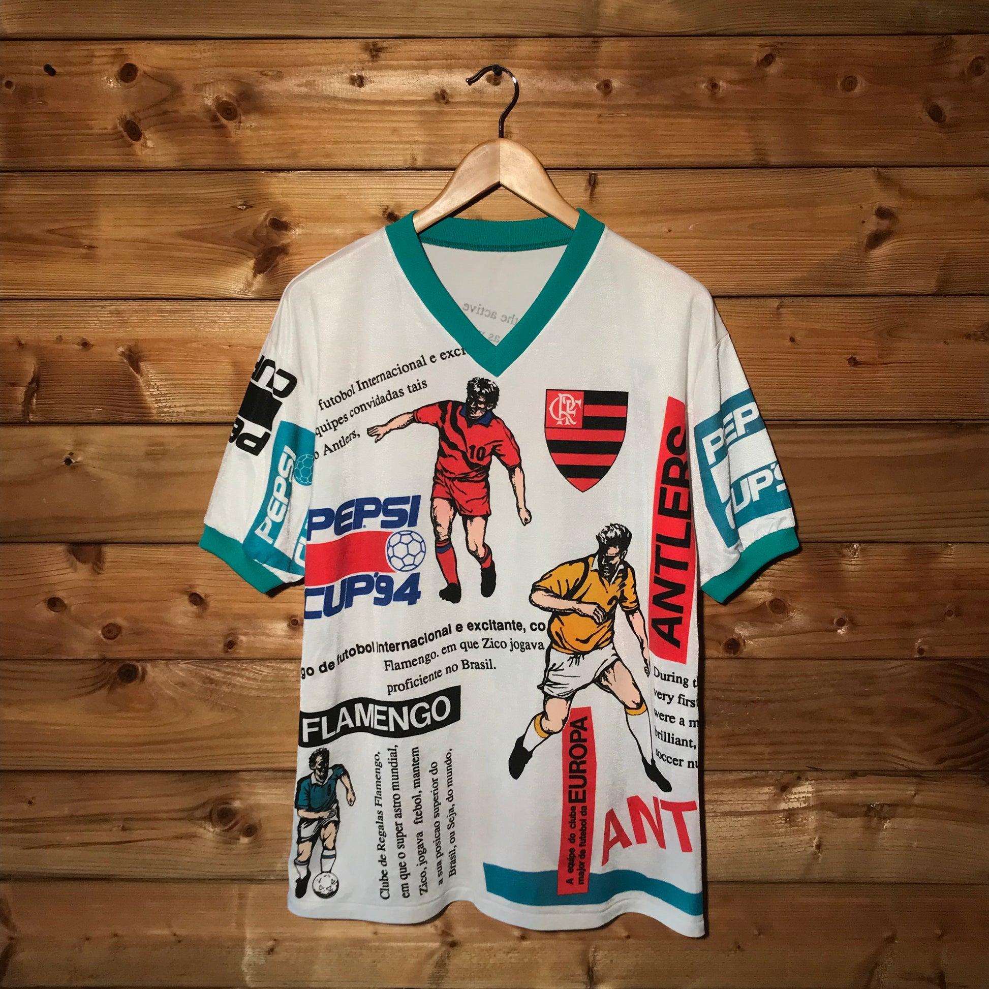 1994 Pepsi World Cup Flamengo t shirt – HeresWear 1994 Pepsi World Cup Flamengo t shirt – HeresWear
