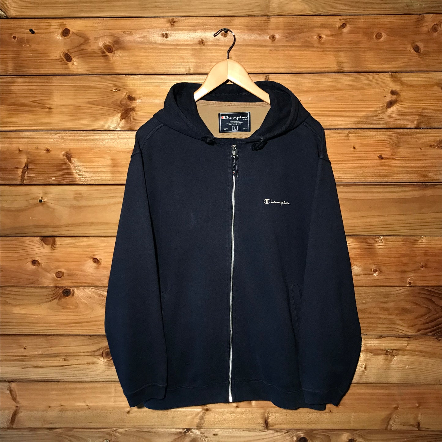 Champion essentials zip up hoodie