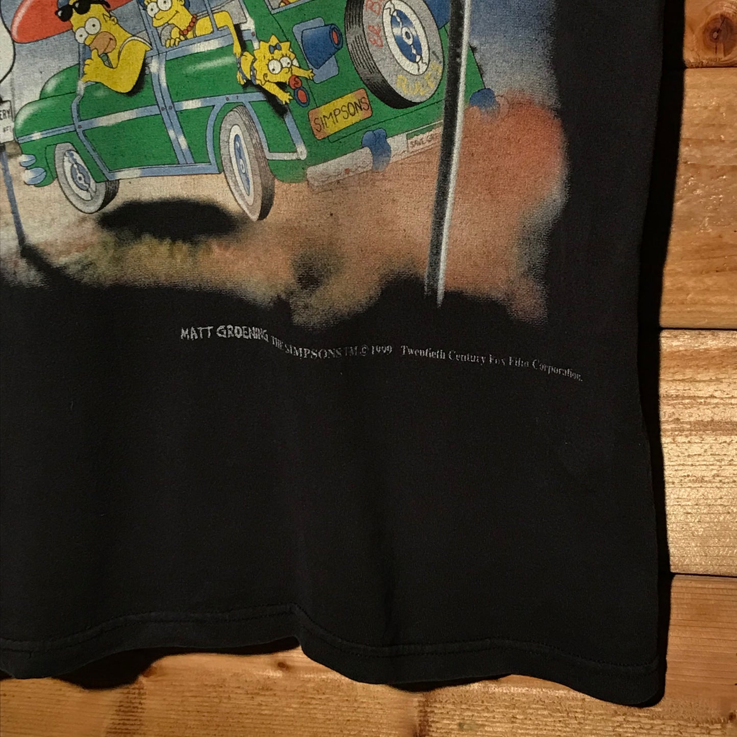 1999 The Simpsons Florida Road Trip t shirt