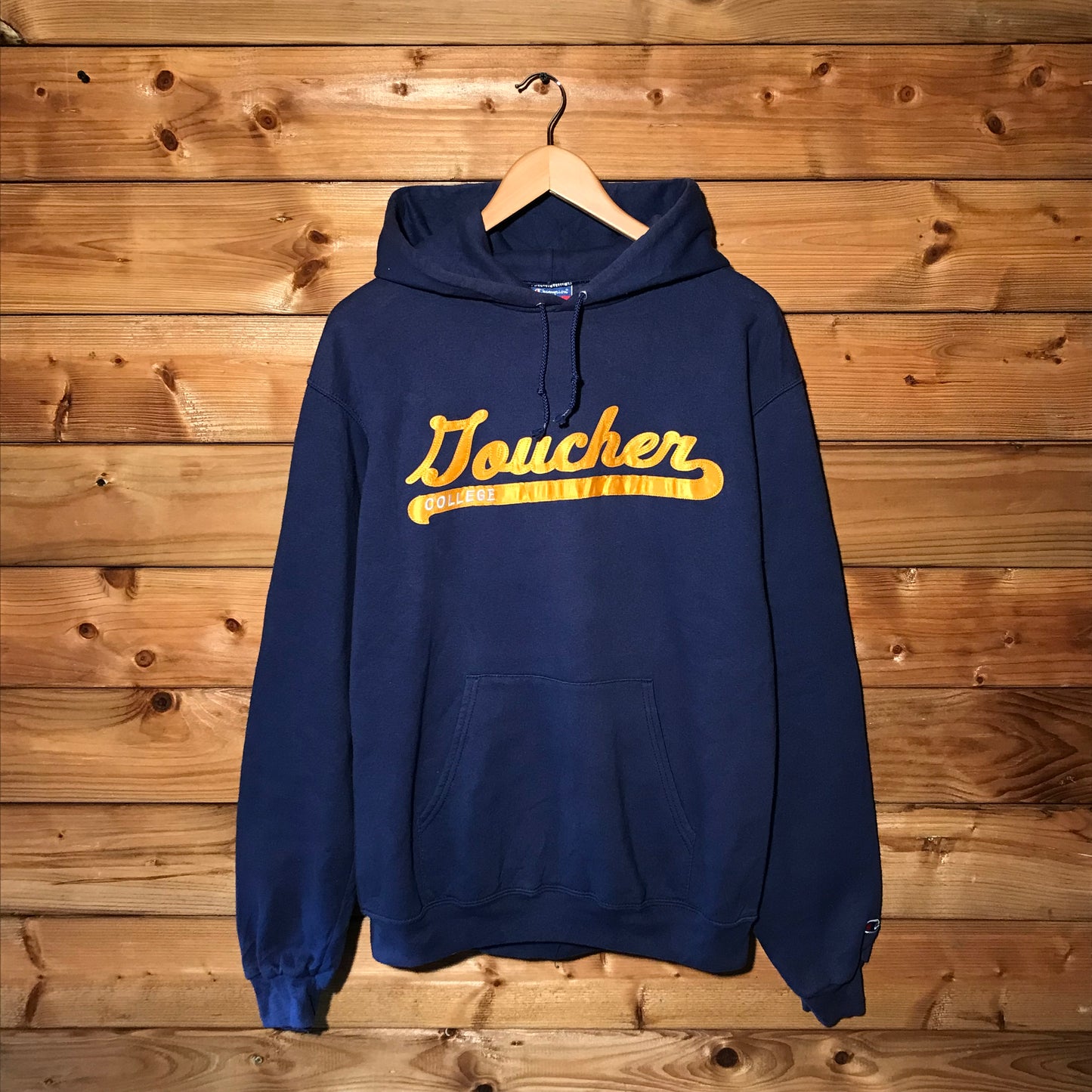 Champion Goucher College Script hoodie