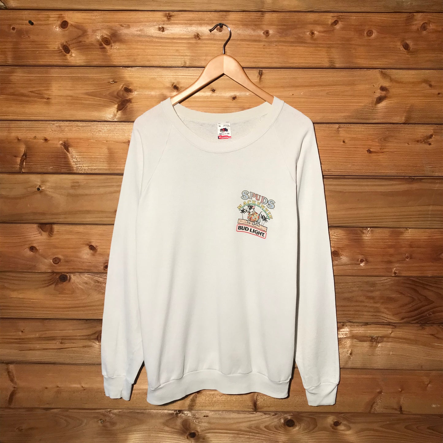 1986 Bud Light Spuds Party Animal sweatshirt