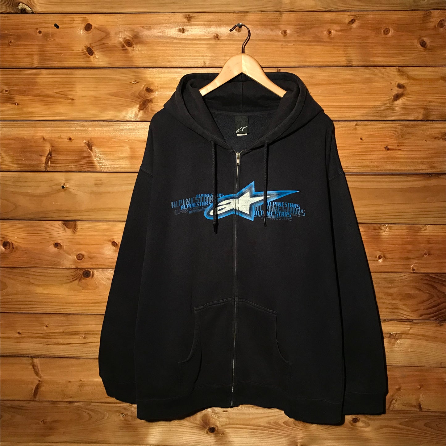 Alpine Stars Spellouts zip up hoodie