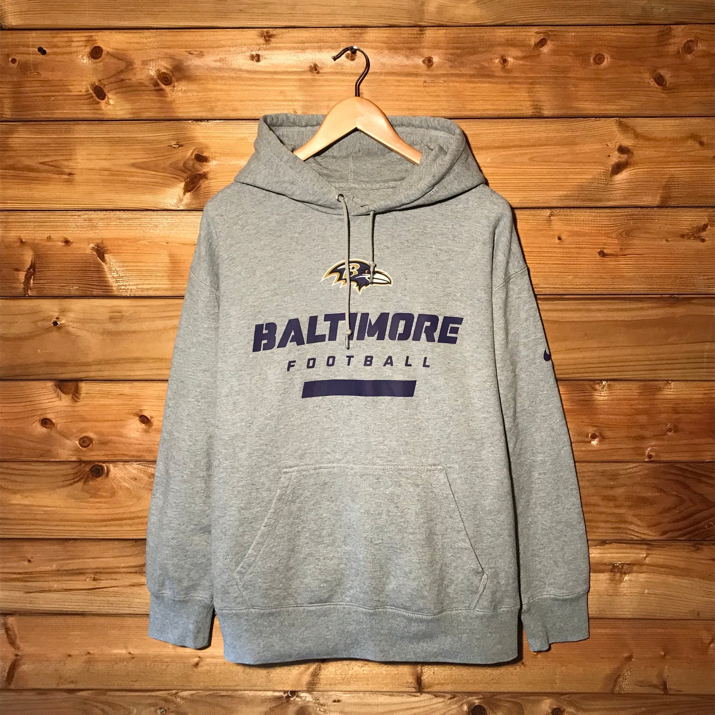 Nike NFL Baltimore Ravens Football Spellout hoodie