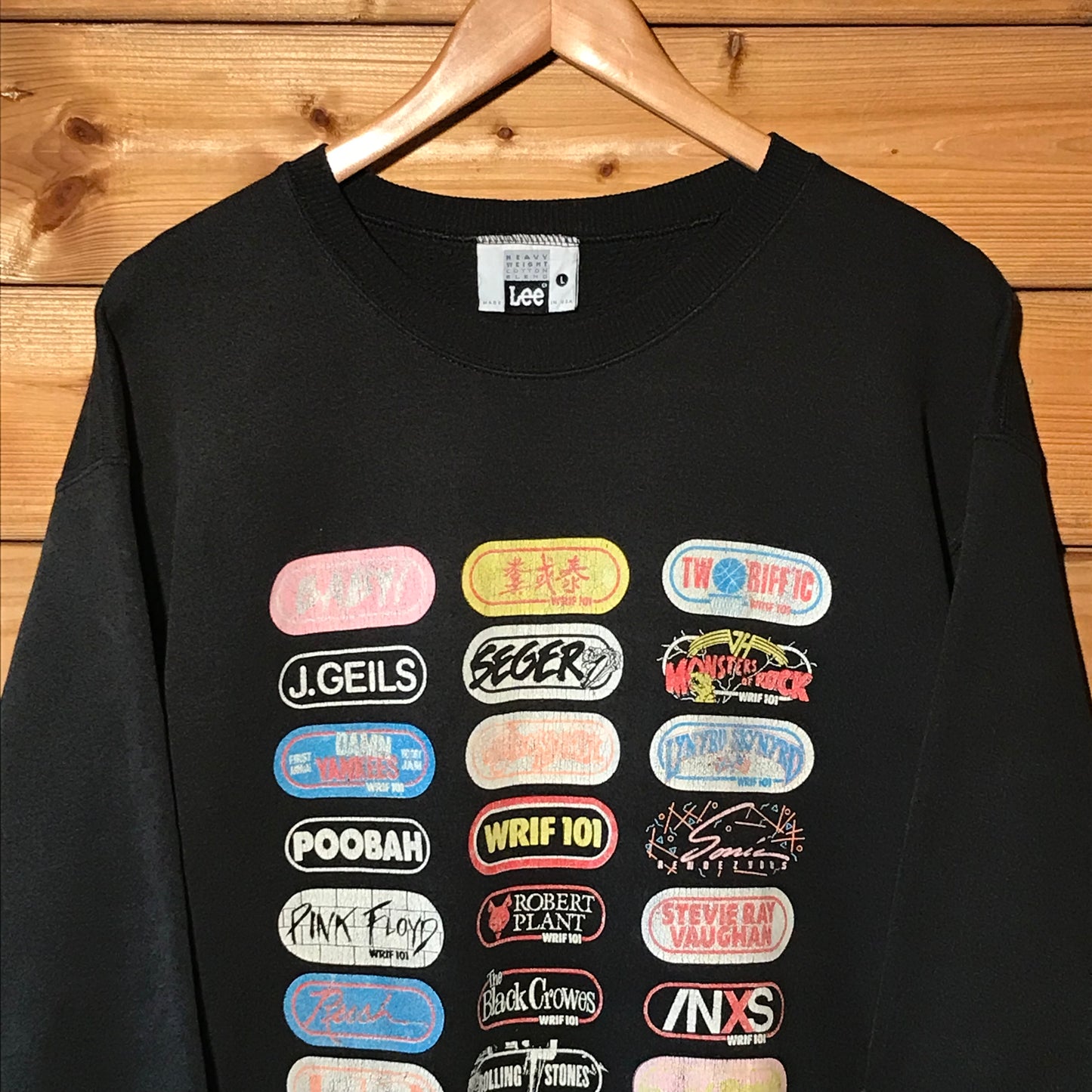 1991 101WRIF Rock Radio 20th Anniversary sweatshirt