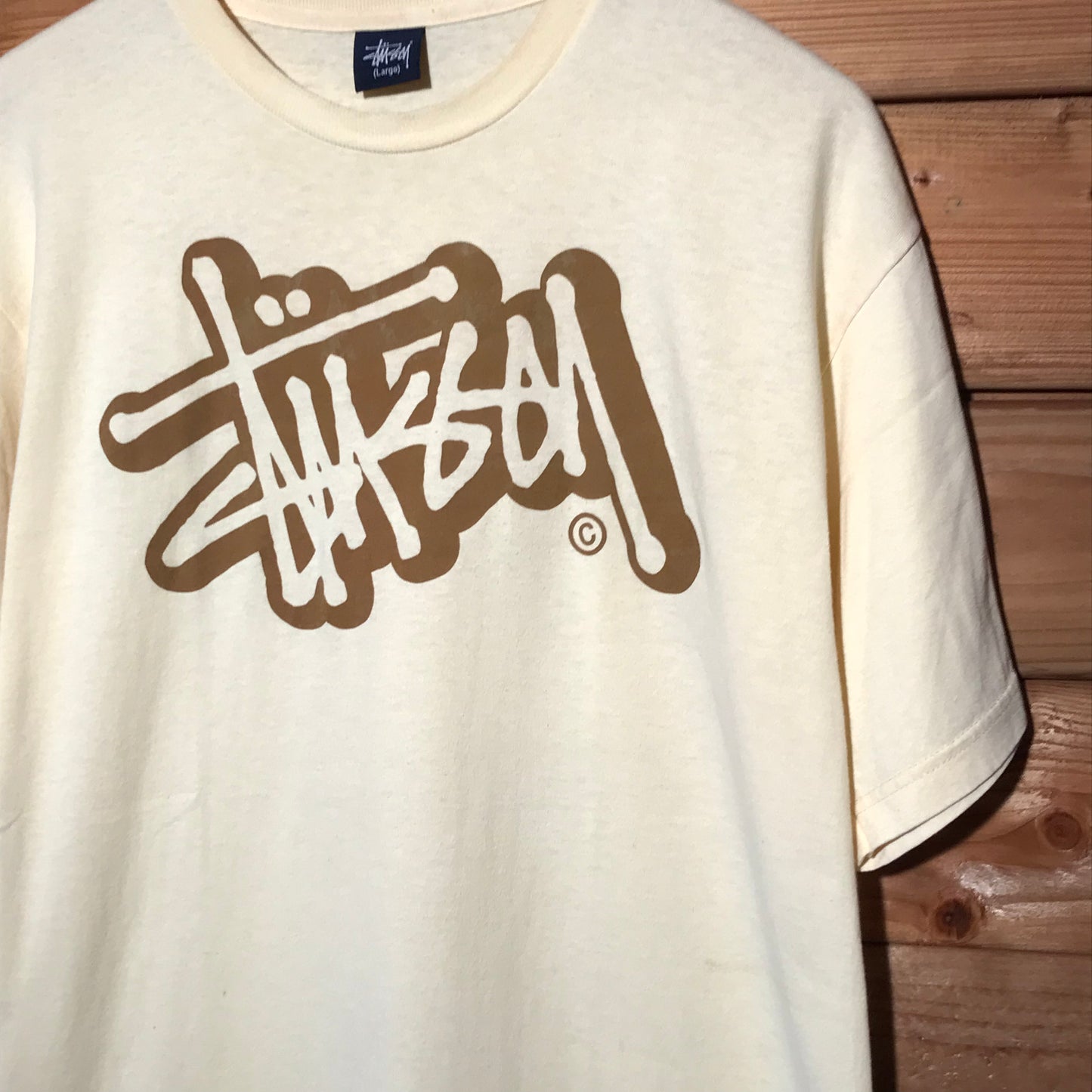 Stüssy Script Spellout t shirt