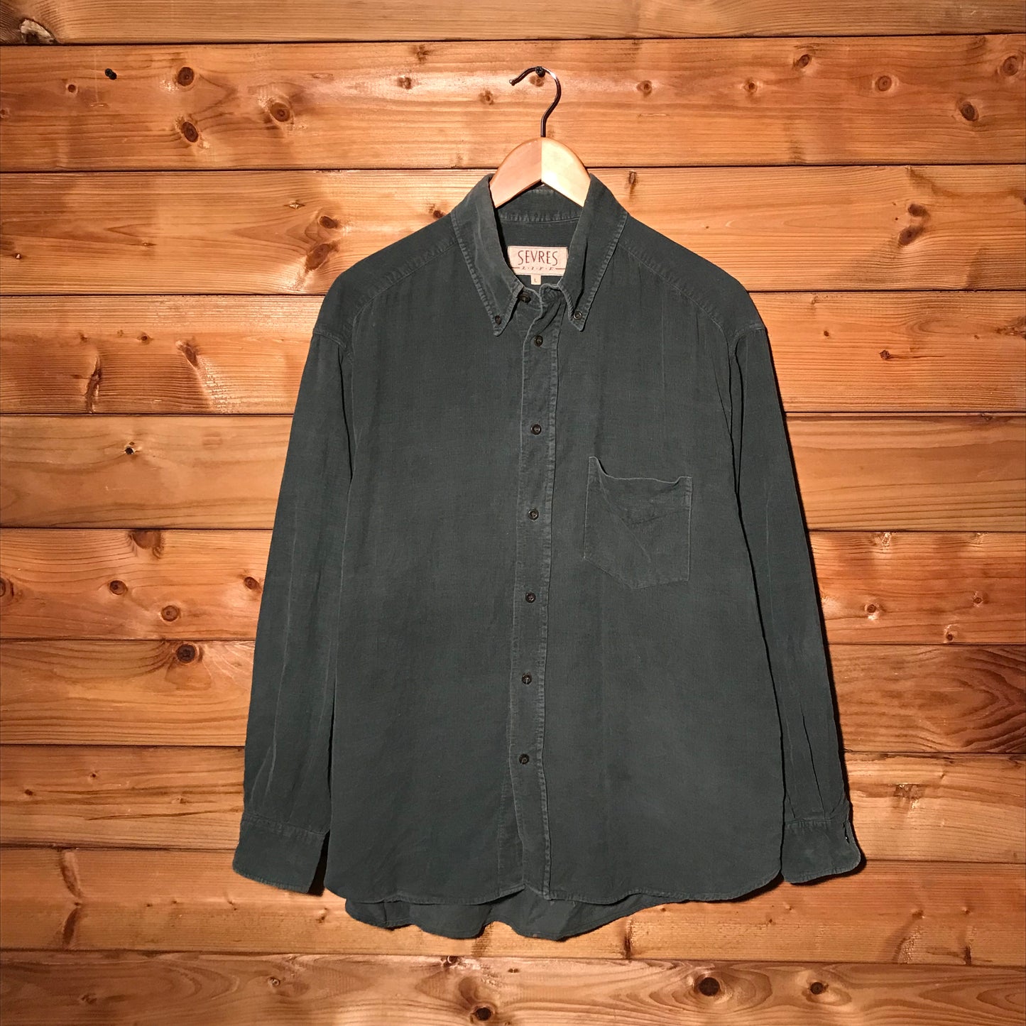 Sevres Life Corduroy button up shirt