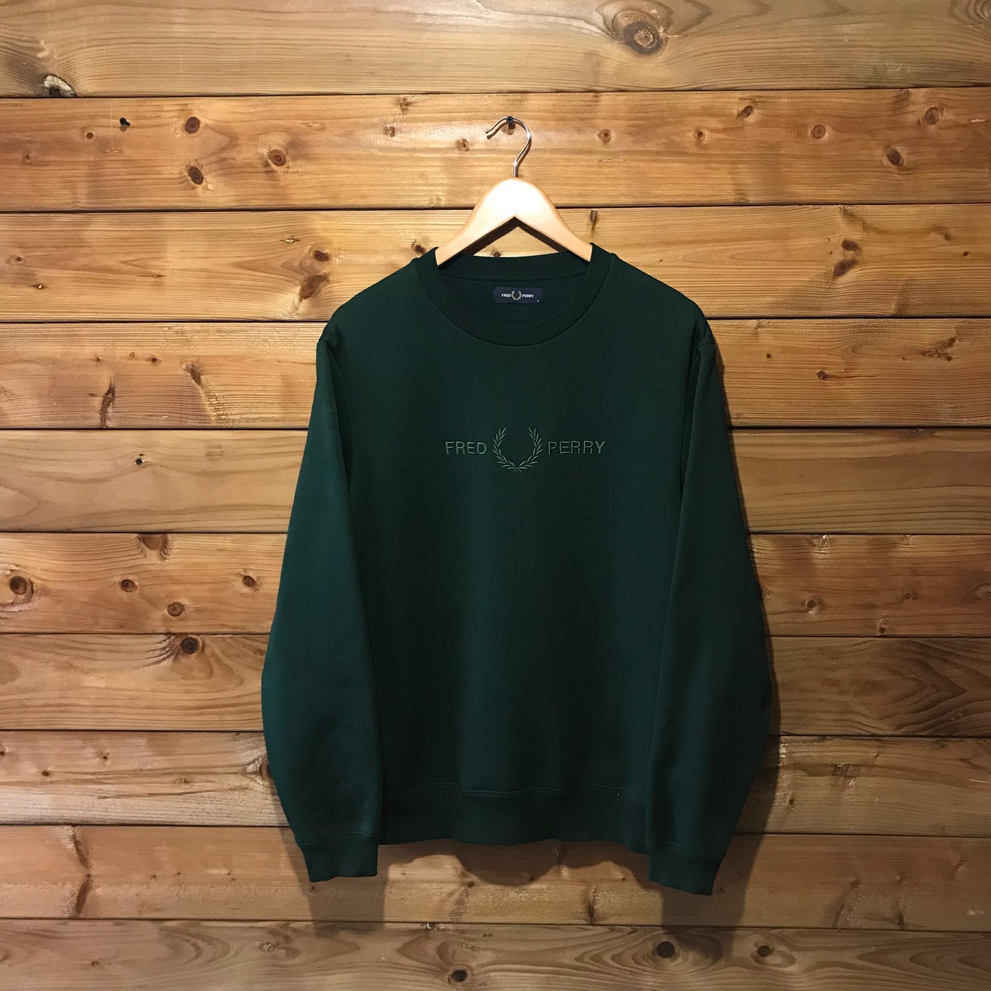 Fred Perry Tonal Spellout sweatshirt