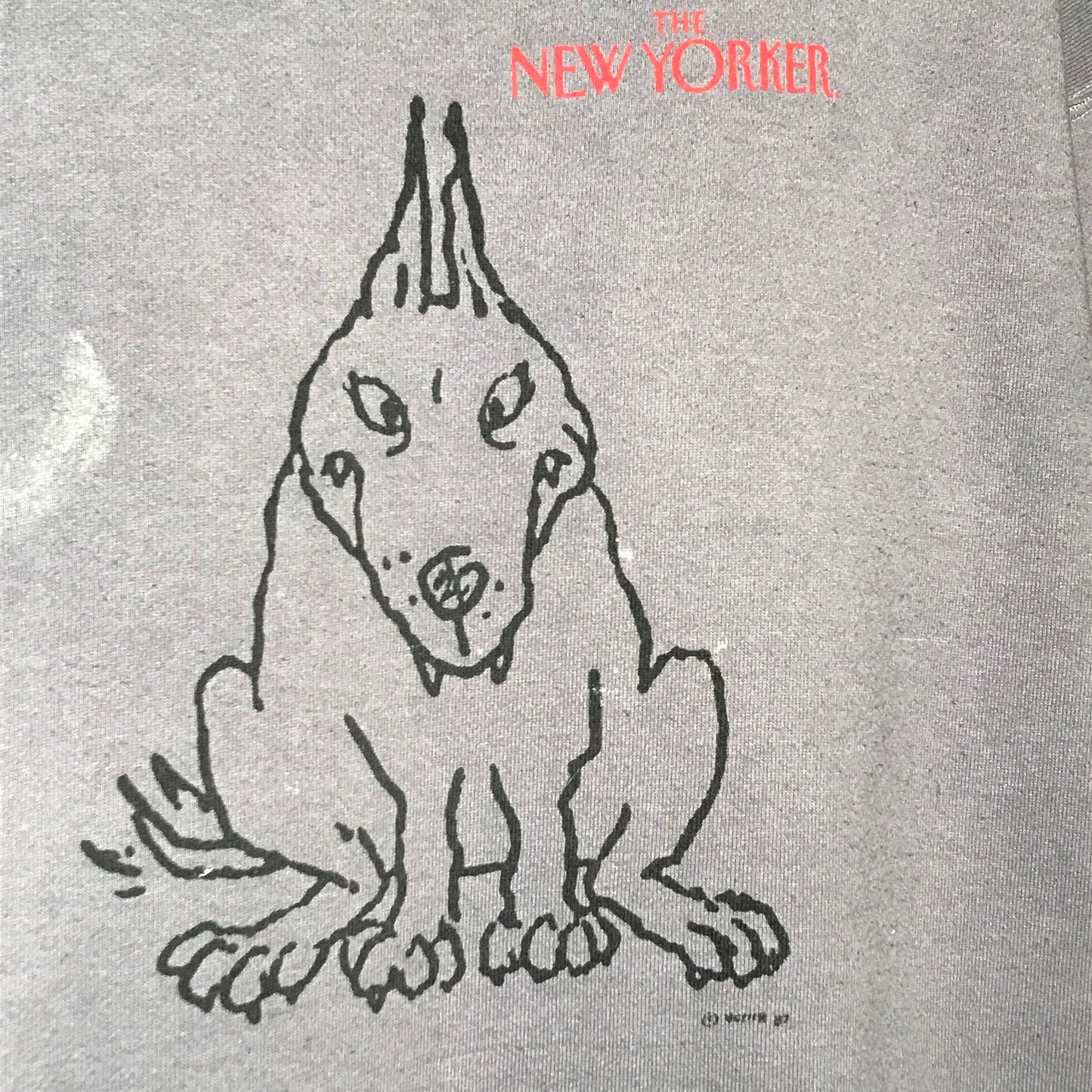 1987 The New Yorker Dog sweatshirt