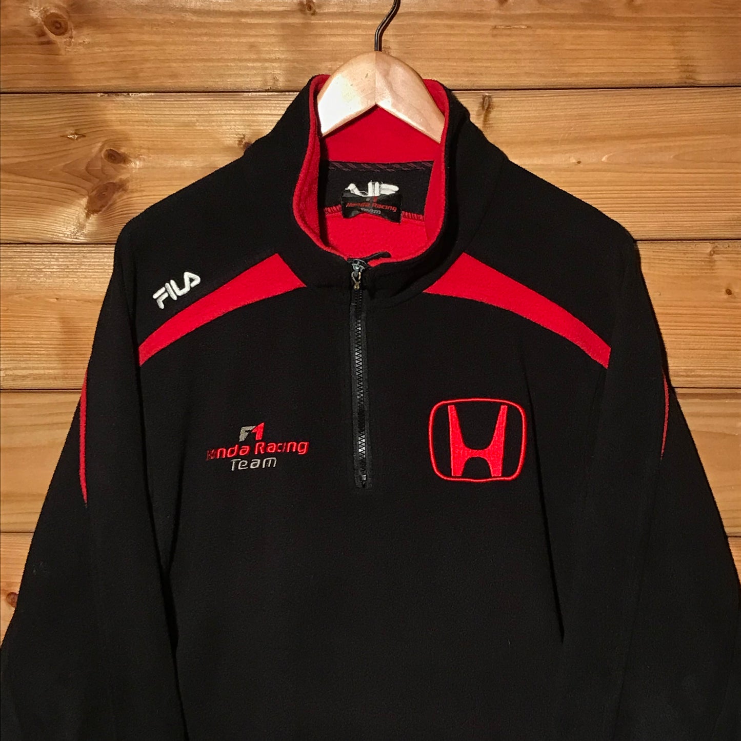 90s Fila F1 Honda Racing Team fleece jacket