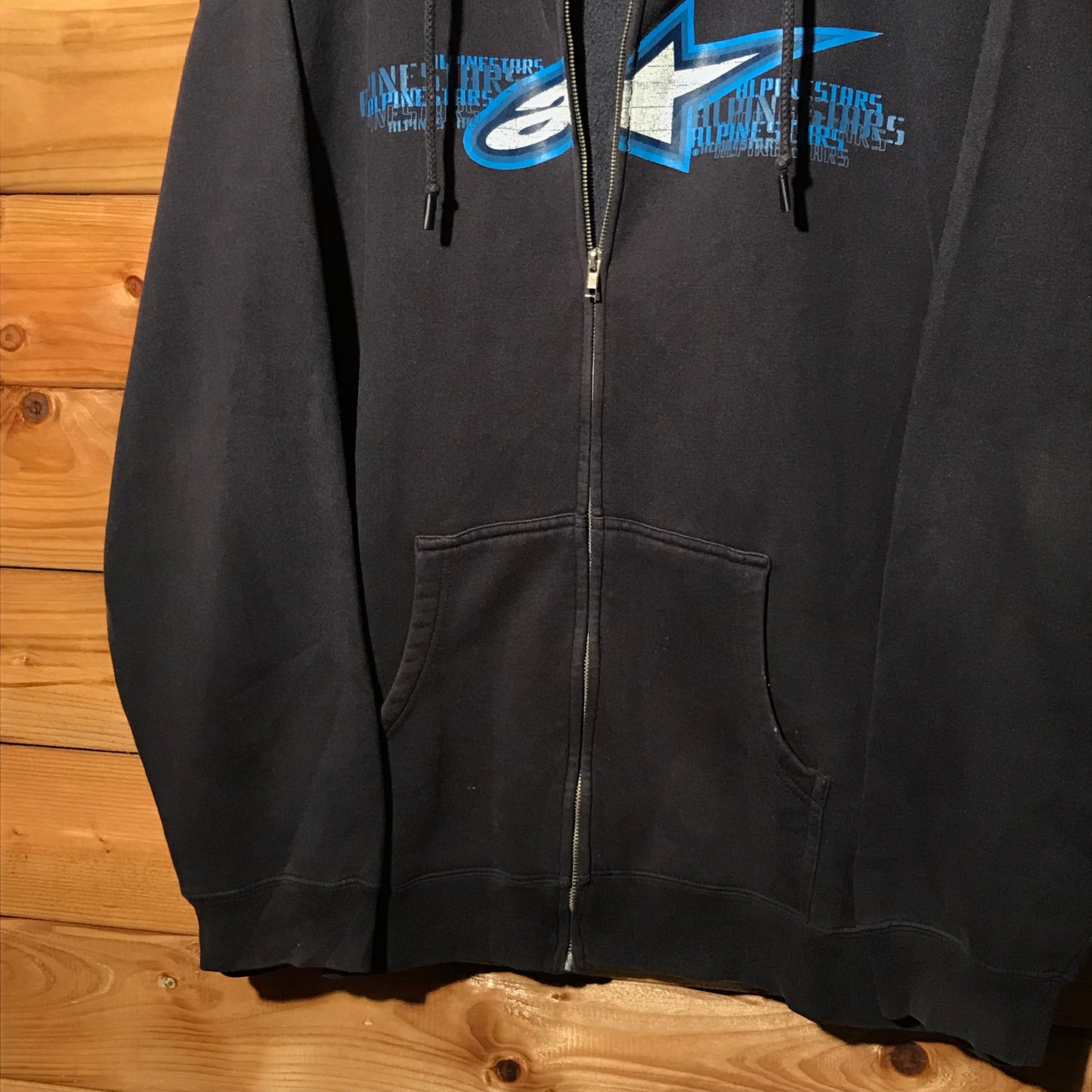 Alpine Stars Spellouts zip up hoodie