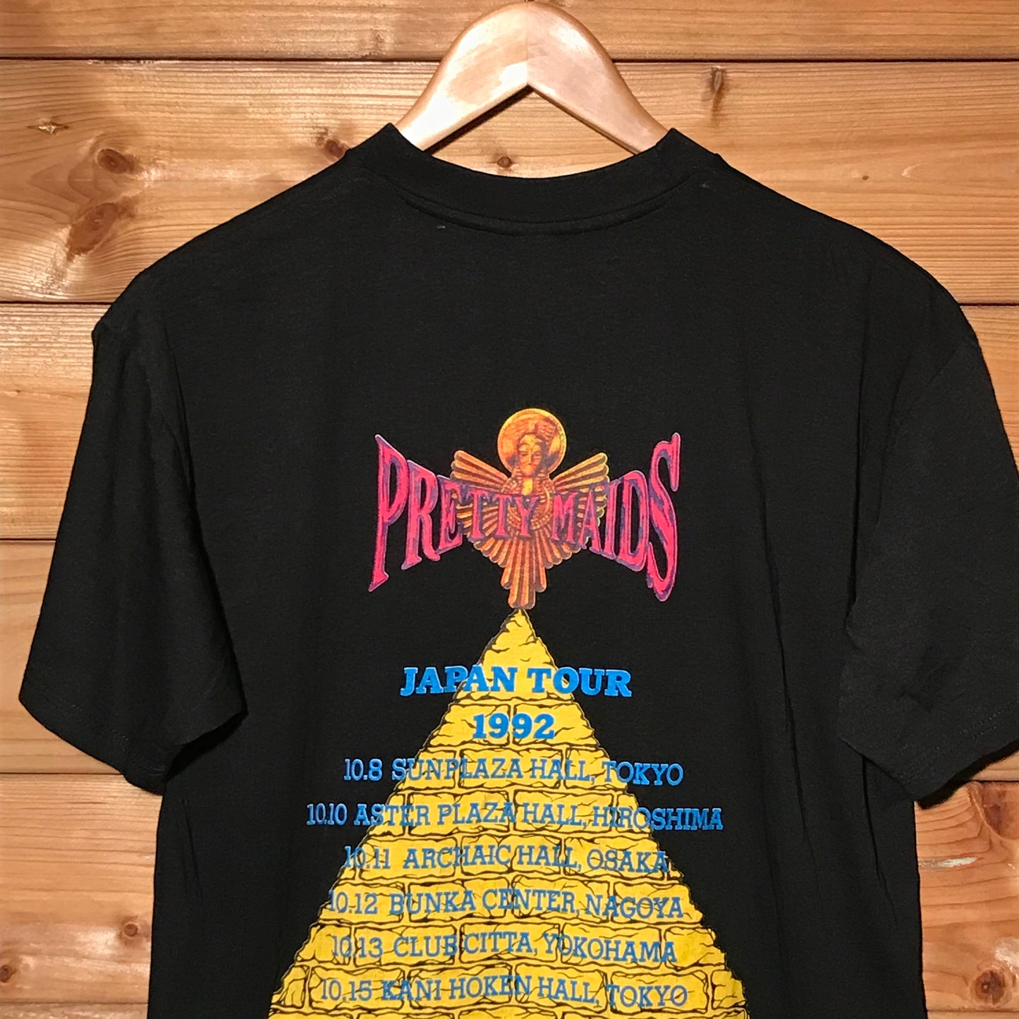 1992 Pretty Maids Japan Tour t shirt