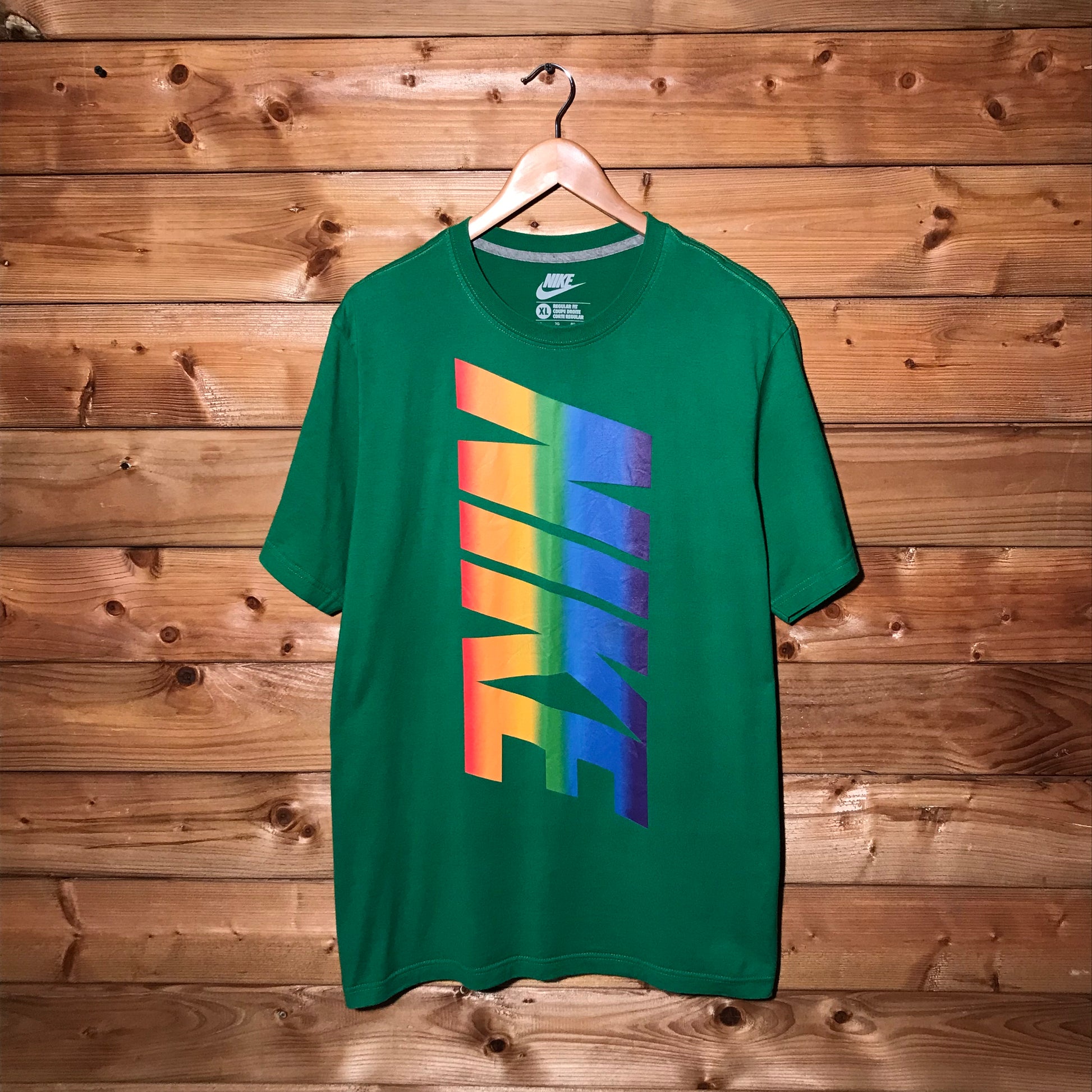 Nike t shirt sales rainbow