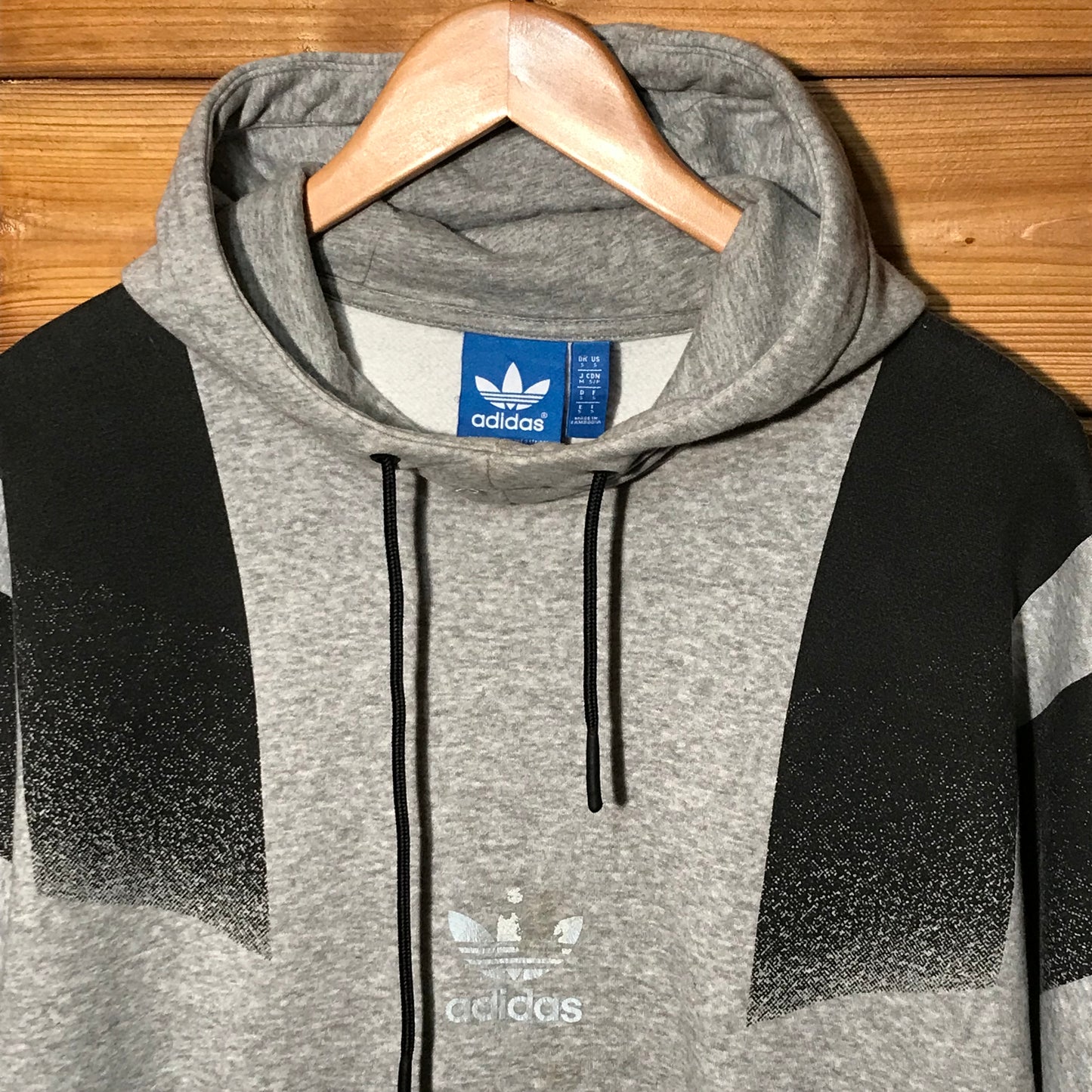 Adidas Trefoil Striped hoodie