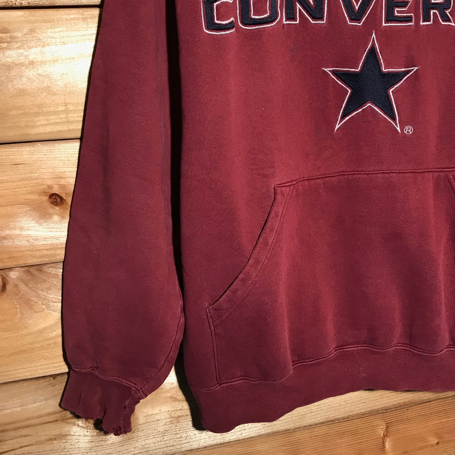 90s Converse All Star Spellout hoodie