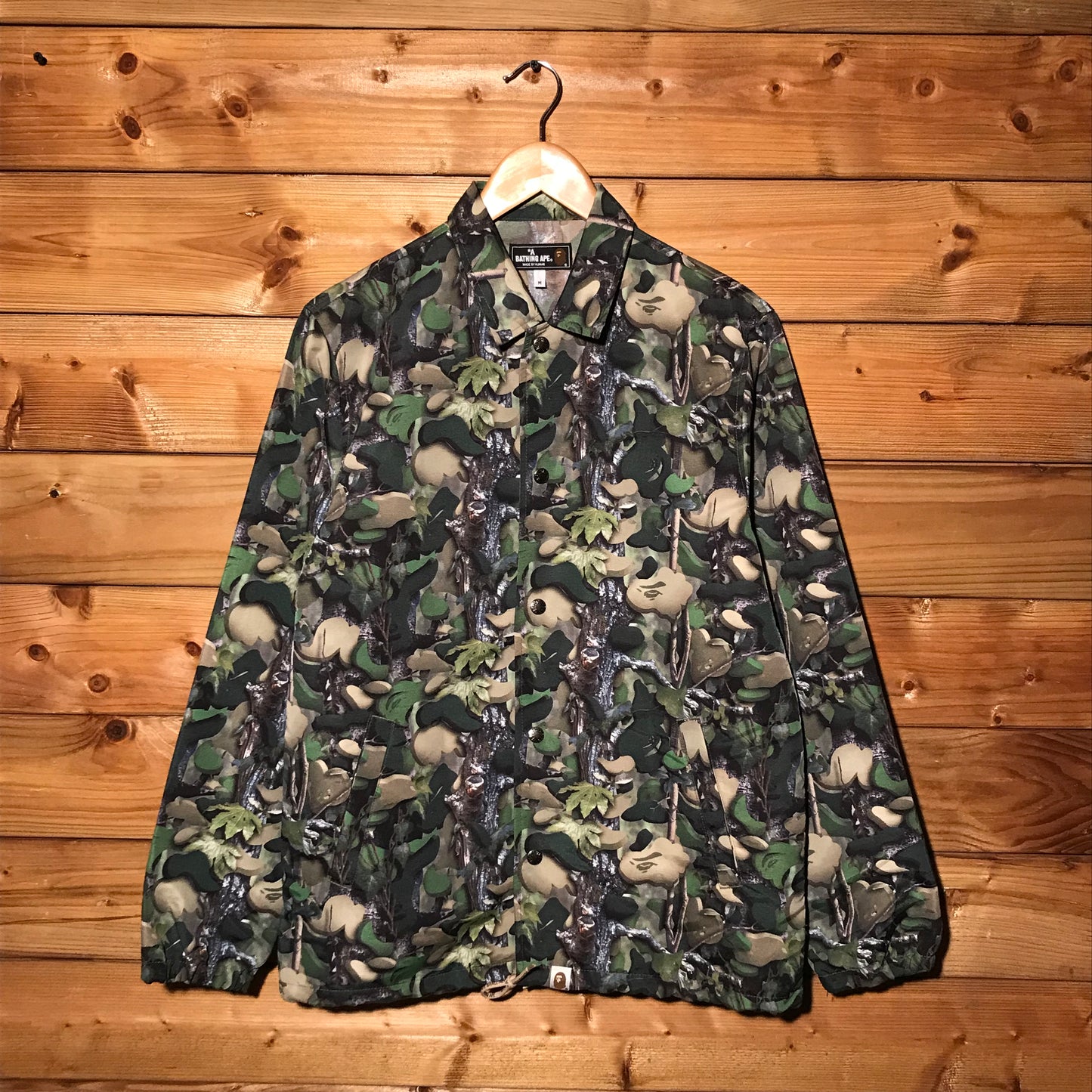 Bape, A Bathing Ape Village Camo jacket