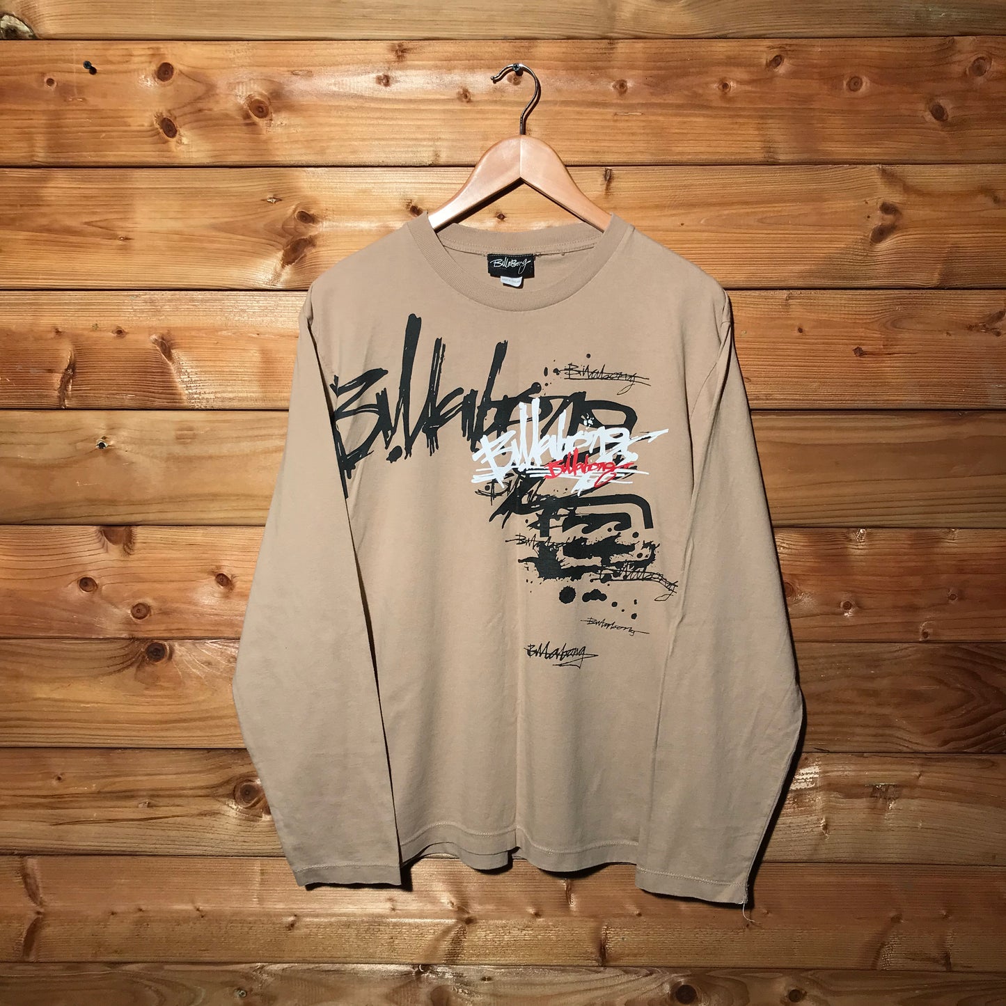 Billabong Script Logo long sleeve t shirt