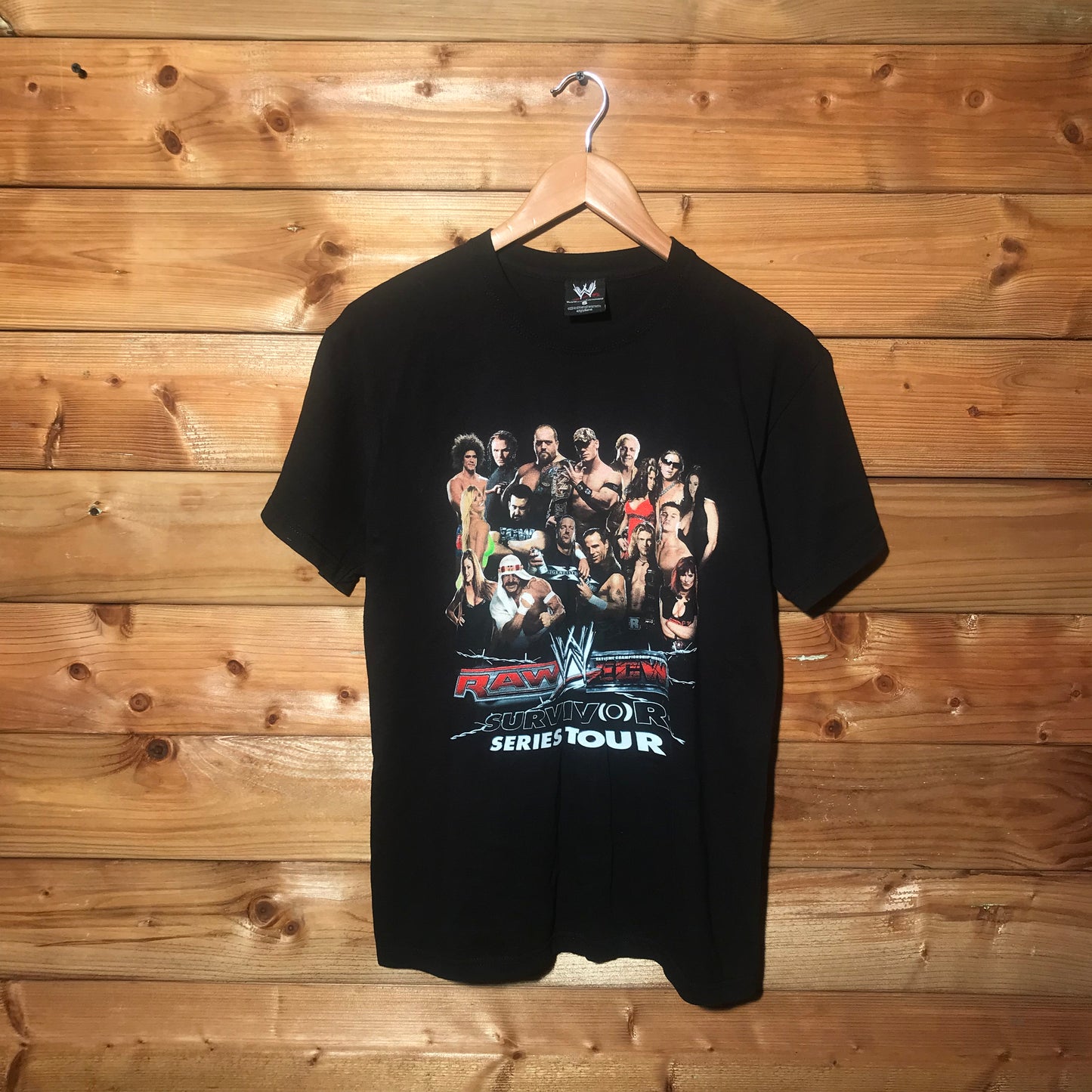 2006 WWE Raw Survivor Series Tour t shirt