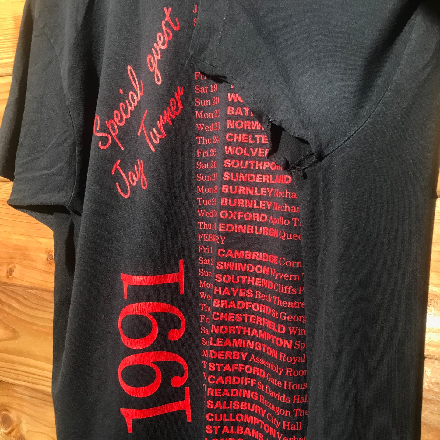 1991 The Fairport Convention The Five Seasons tour t shirt