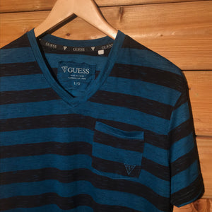 Guess Striped Pocket t shirt