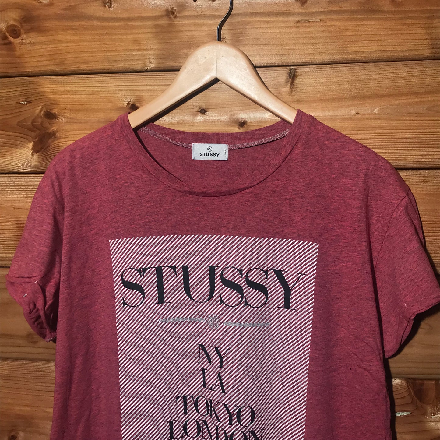 Stüssy World Tours t shirt