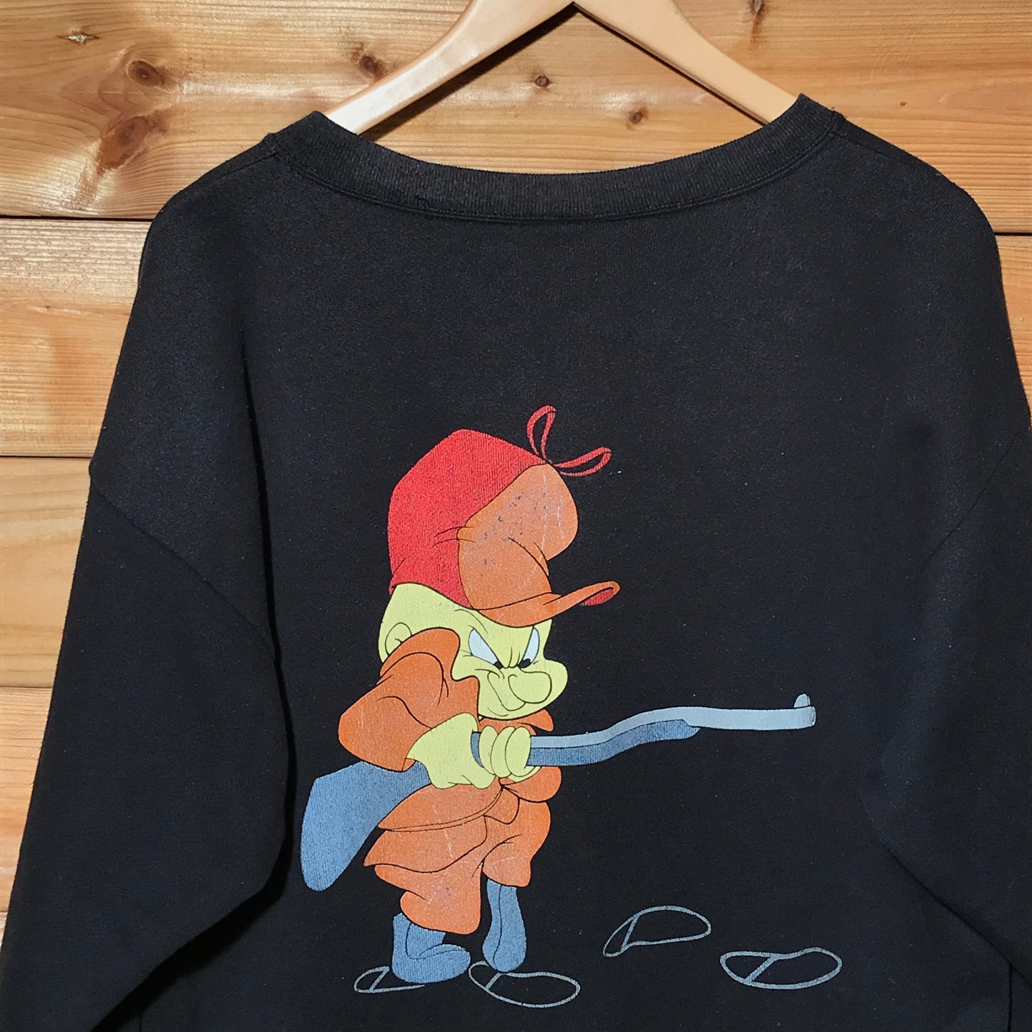 1993 Looney Tunes Elmer Fudd Bugs Bunny Hunting sweatshirt