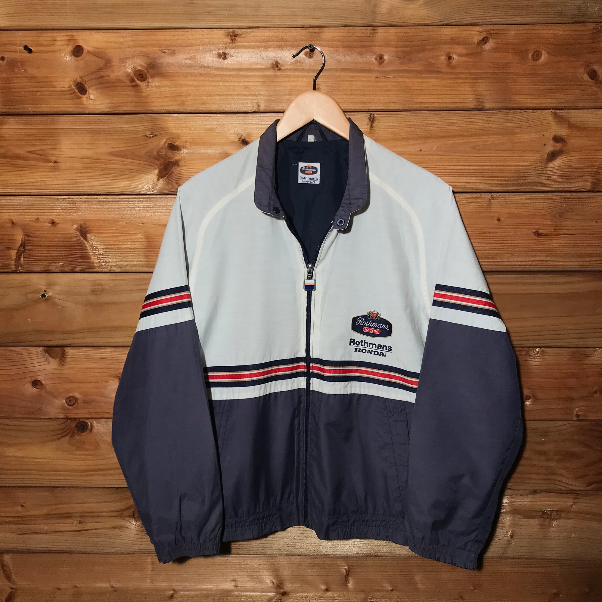 90s Rothmans Racing Honda Sponser track jacket – HeresWear