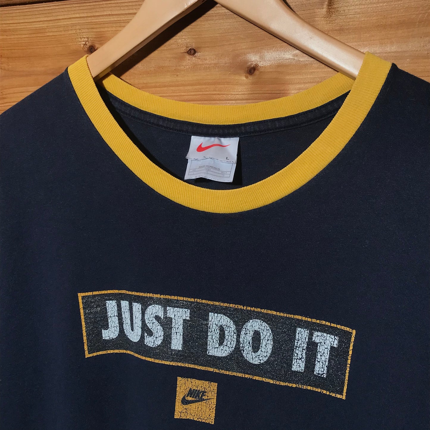 Nike Slogan Ringer t shirt