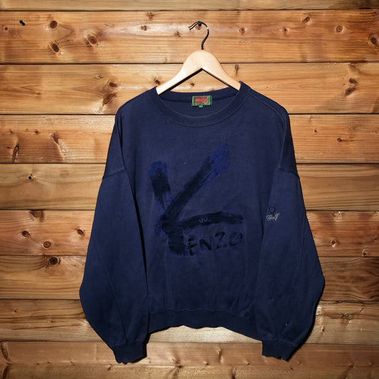 90s Kenzo Golf Spellout Logo sweatshirt