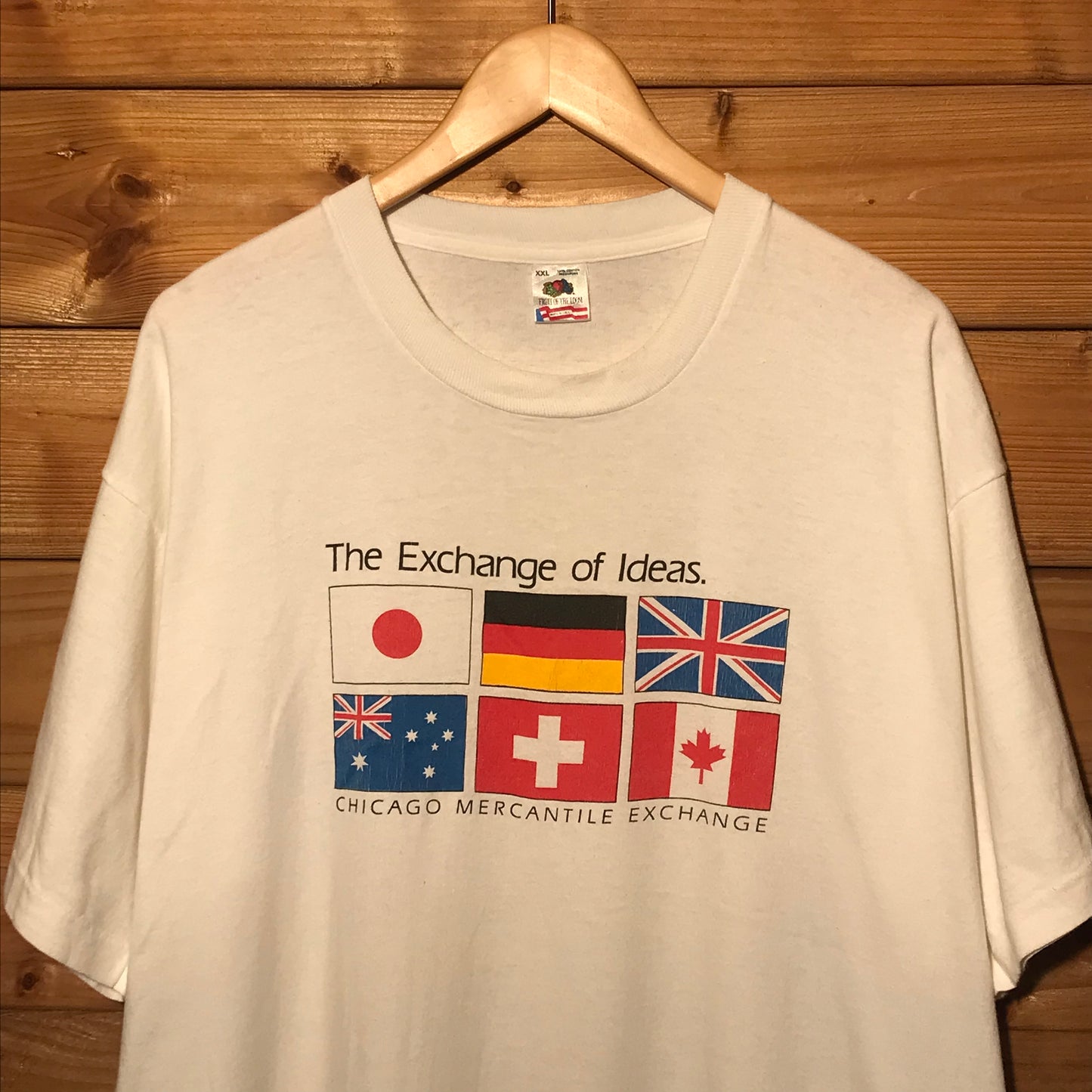 90s Chicago Mercantile Exchange t shirt