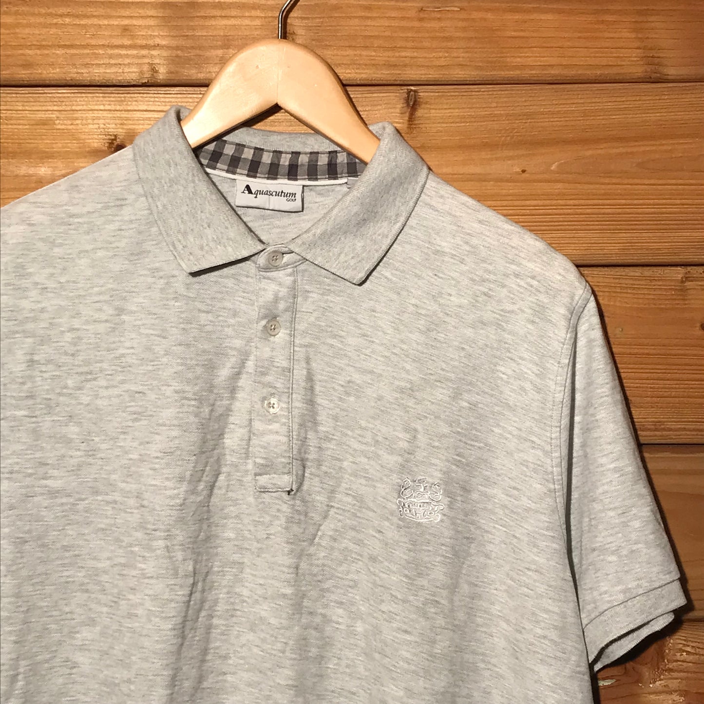 Aquascutum tonal polo t shirt