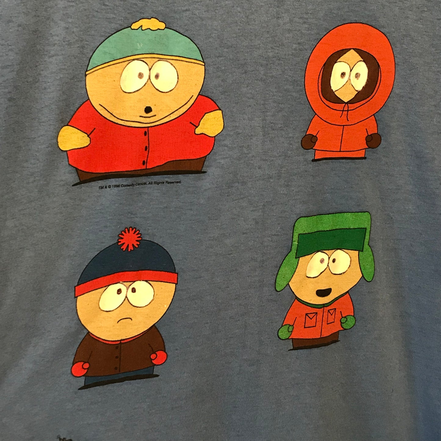 1998 South Park Characters t shirt