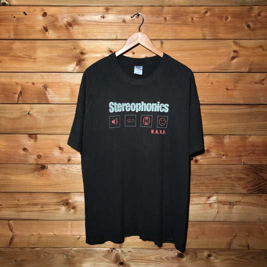 2001 Stereophonics H.A.N.D Tour t shirt