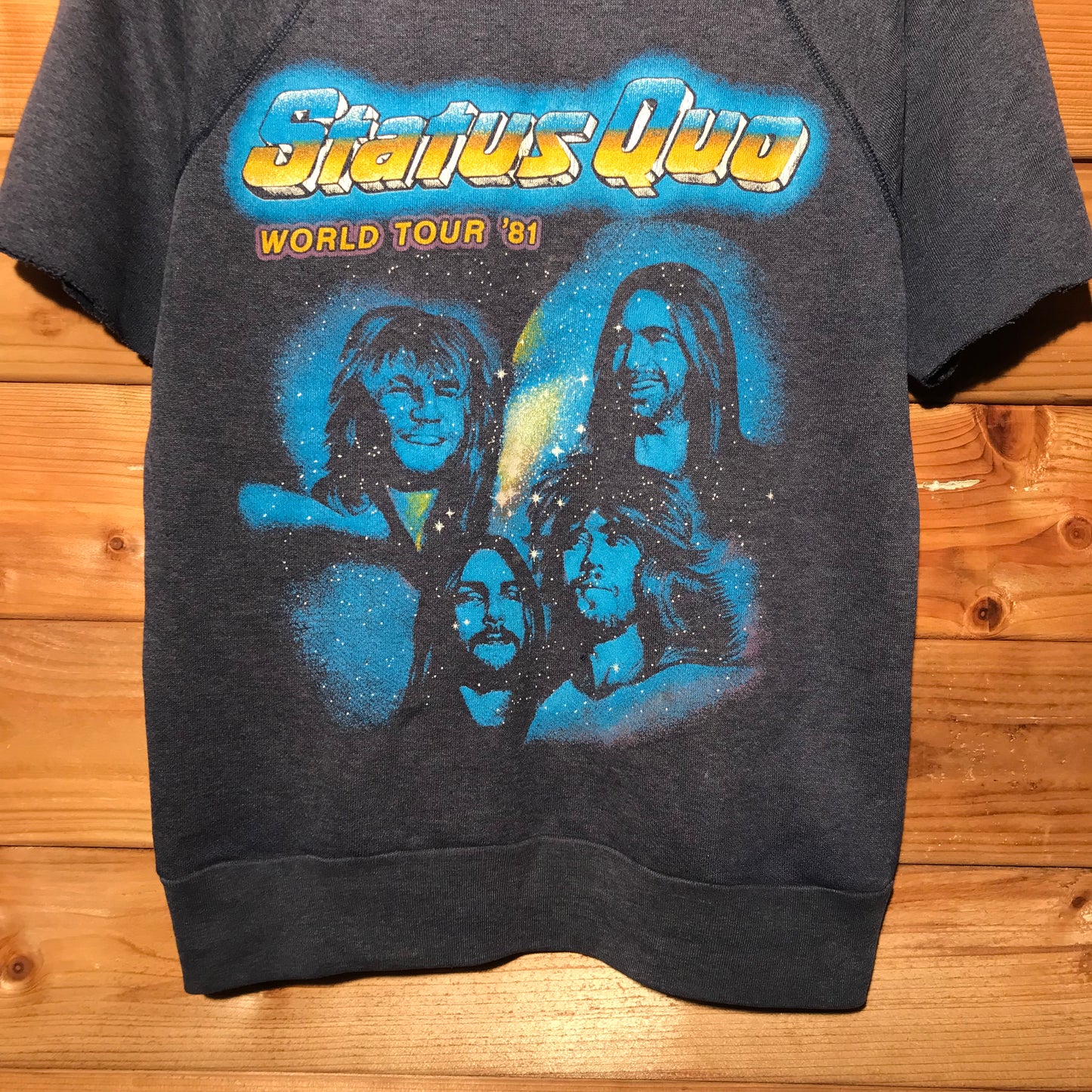 1981 Status Quo world tour sweatshirt