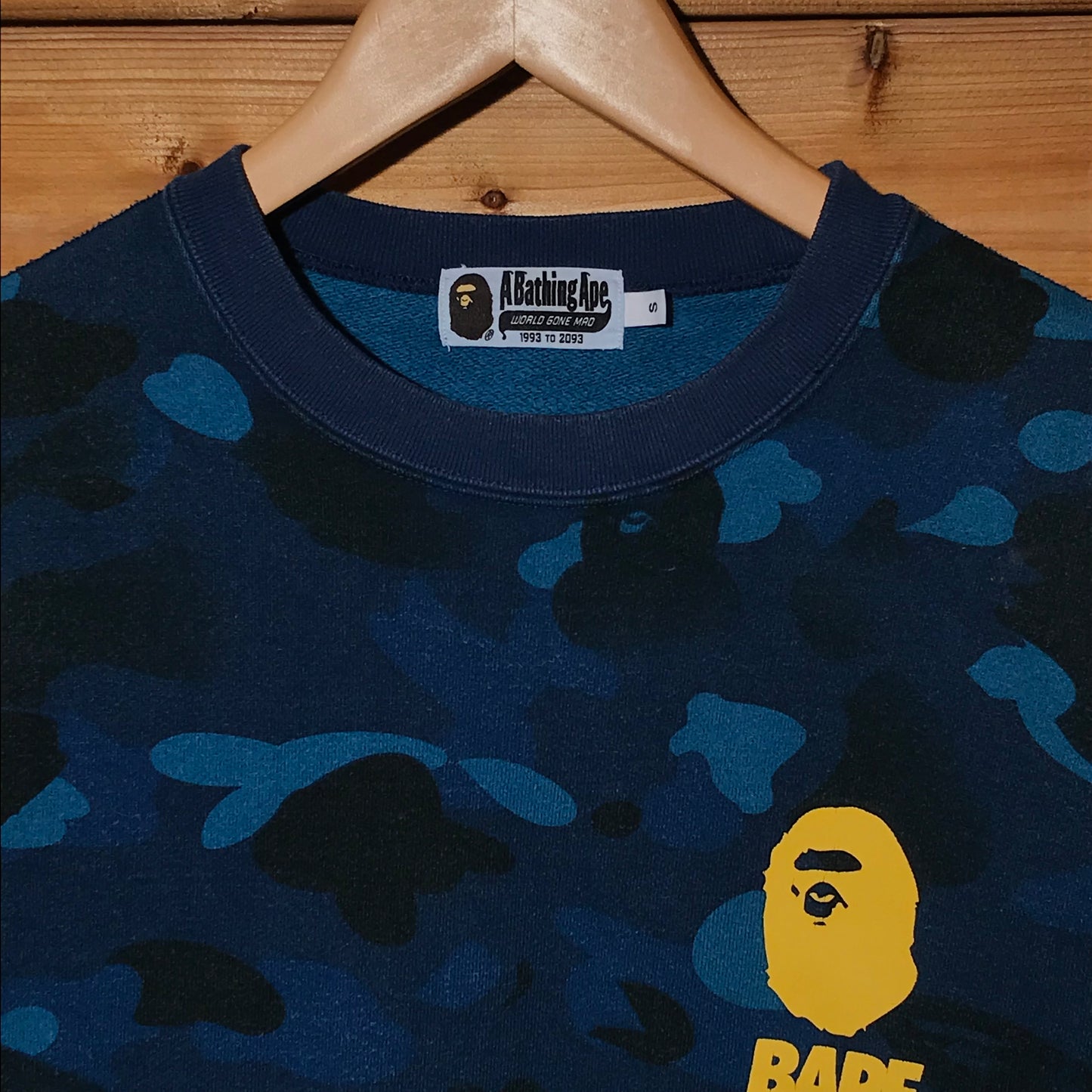 Bape, A Bathing Ape Soldier Camo sweatshirt