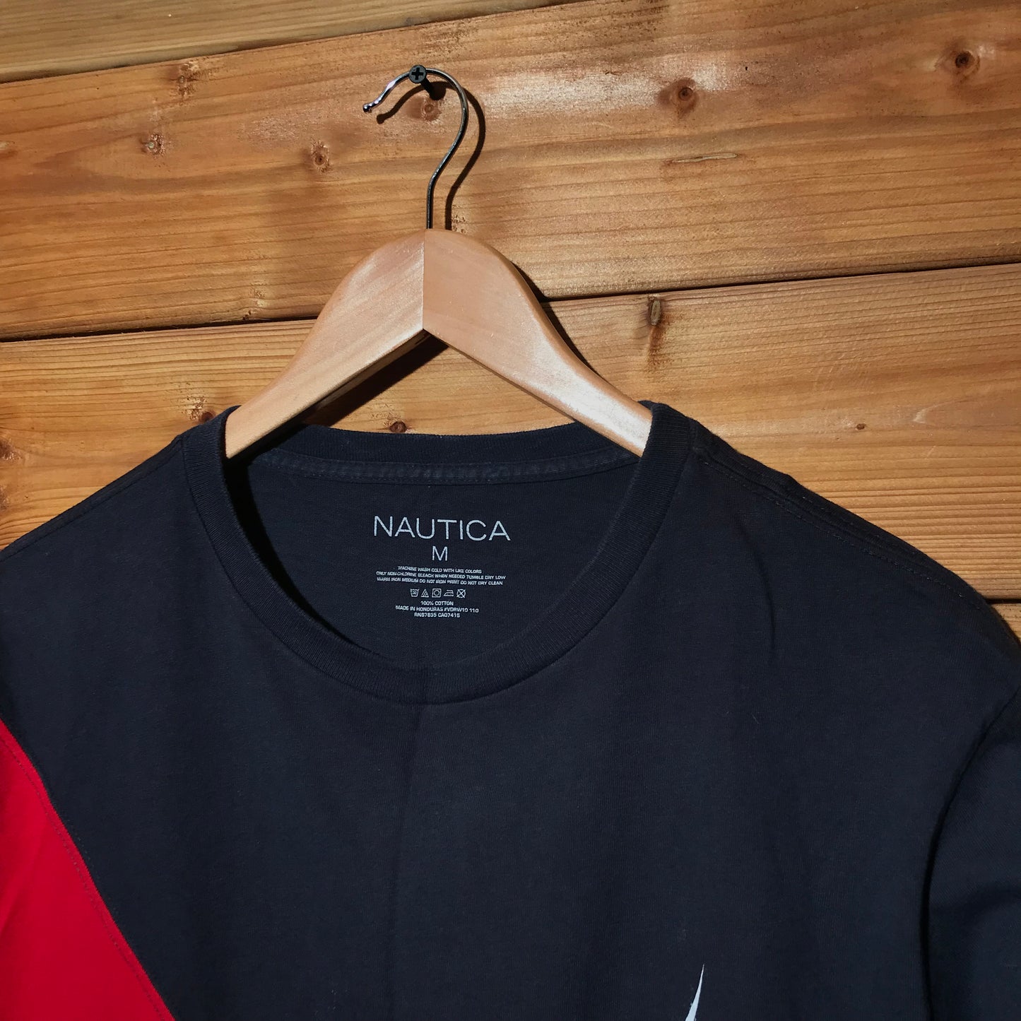 Nautica essentials split t shirt