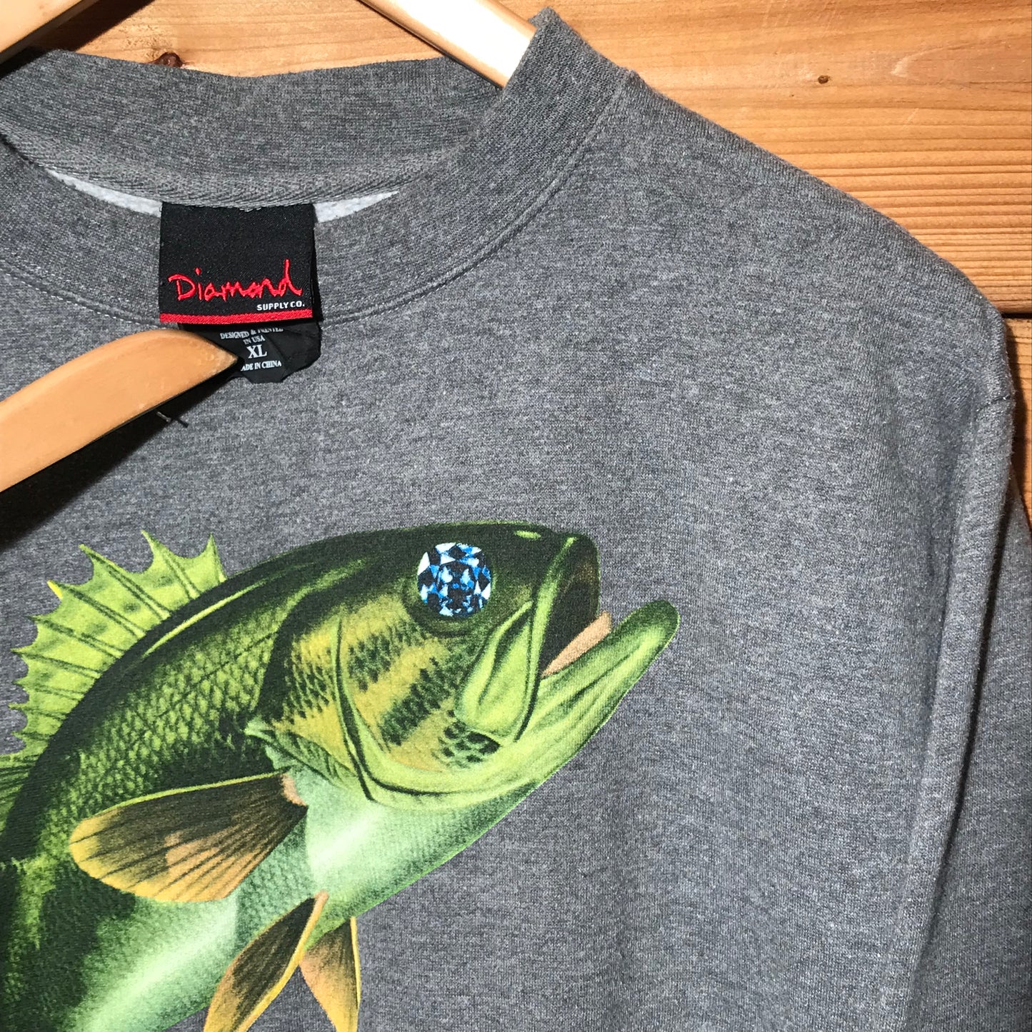 Diamond Supply Co Fish sweatshirt