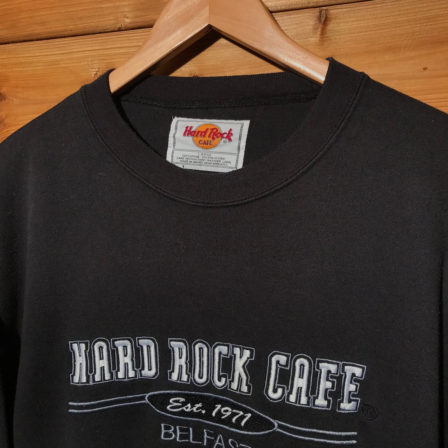 Hard Rock Cafe Belfast sweatshirt