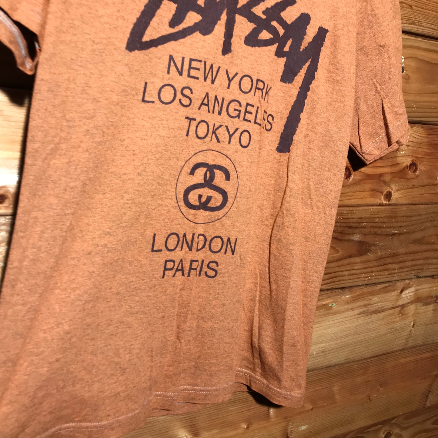 Stüssy World Tours classic t shirt