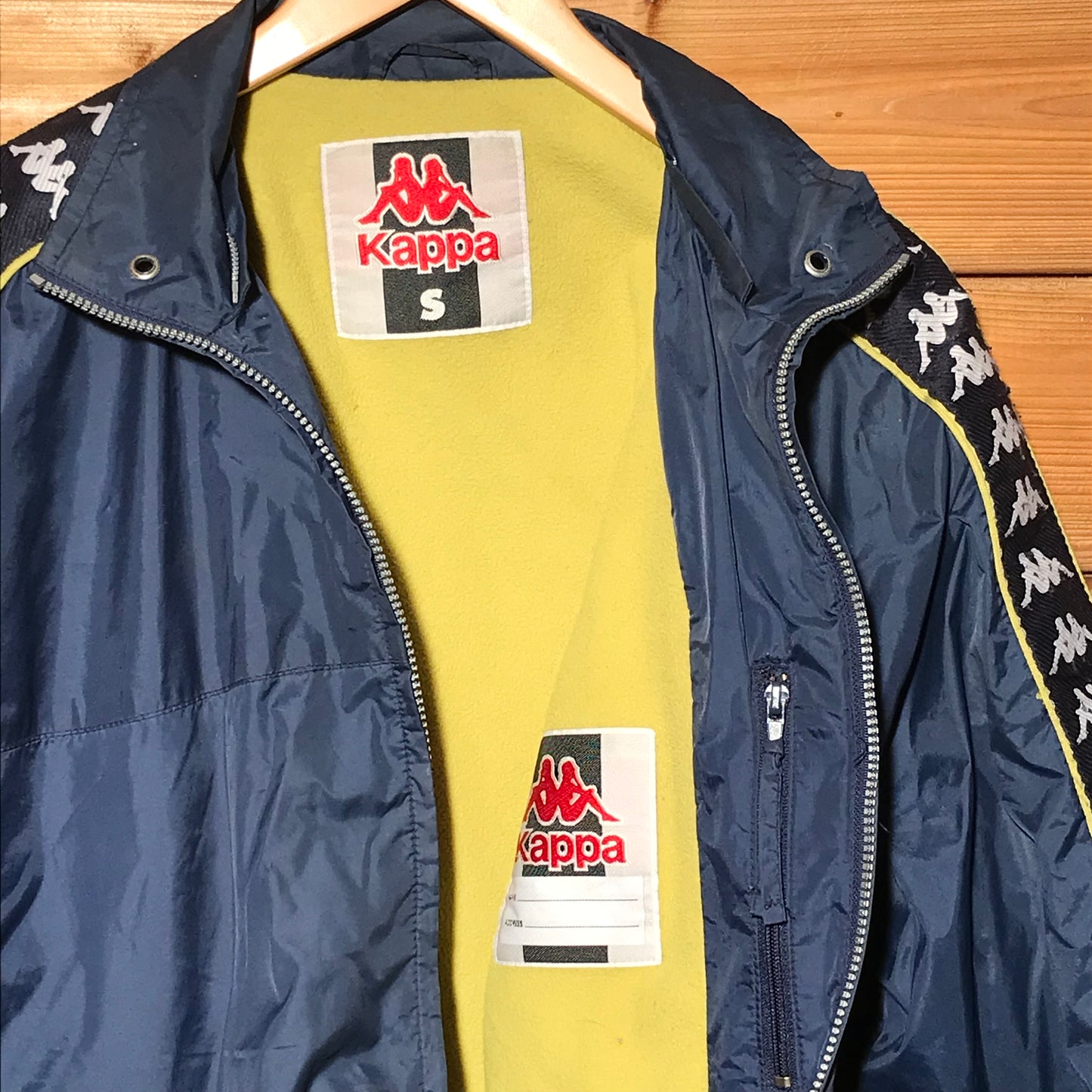 Kappa Taped Fleece Lined jacket