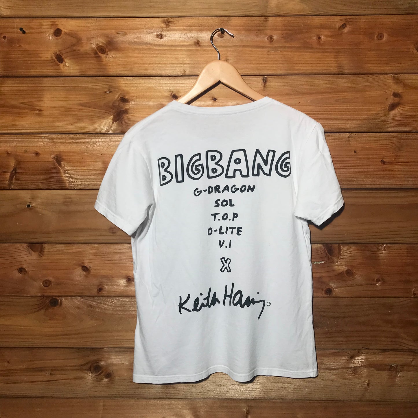 2006 Keith Haring x BigBang Japan Dome Tour t shirt