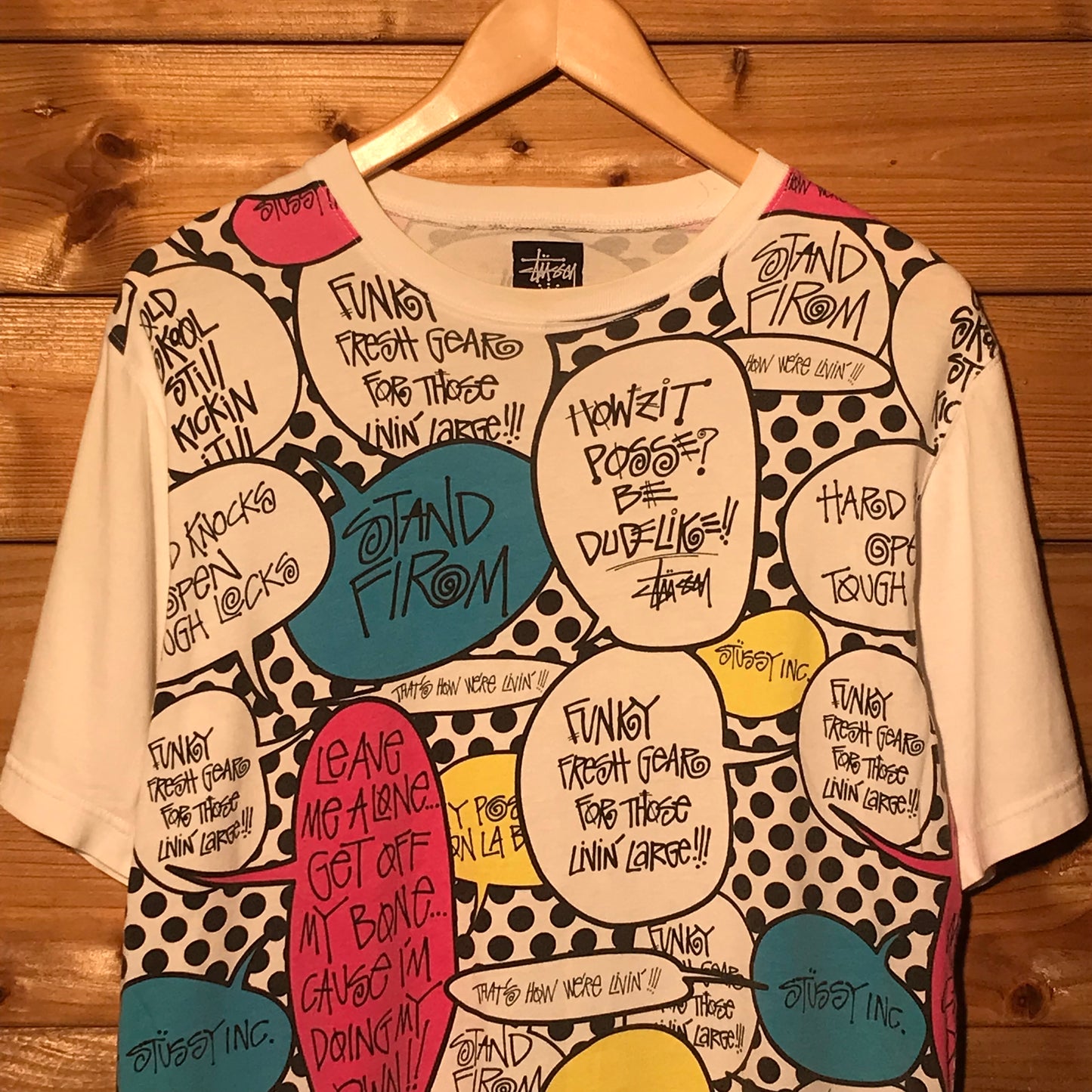 Stüssy Speech Bubbles t shirt