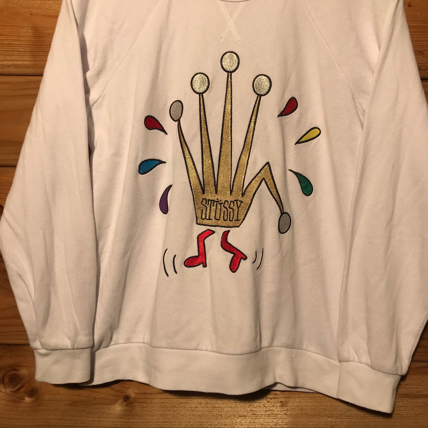 Stüssy Crown logo sweatshirt