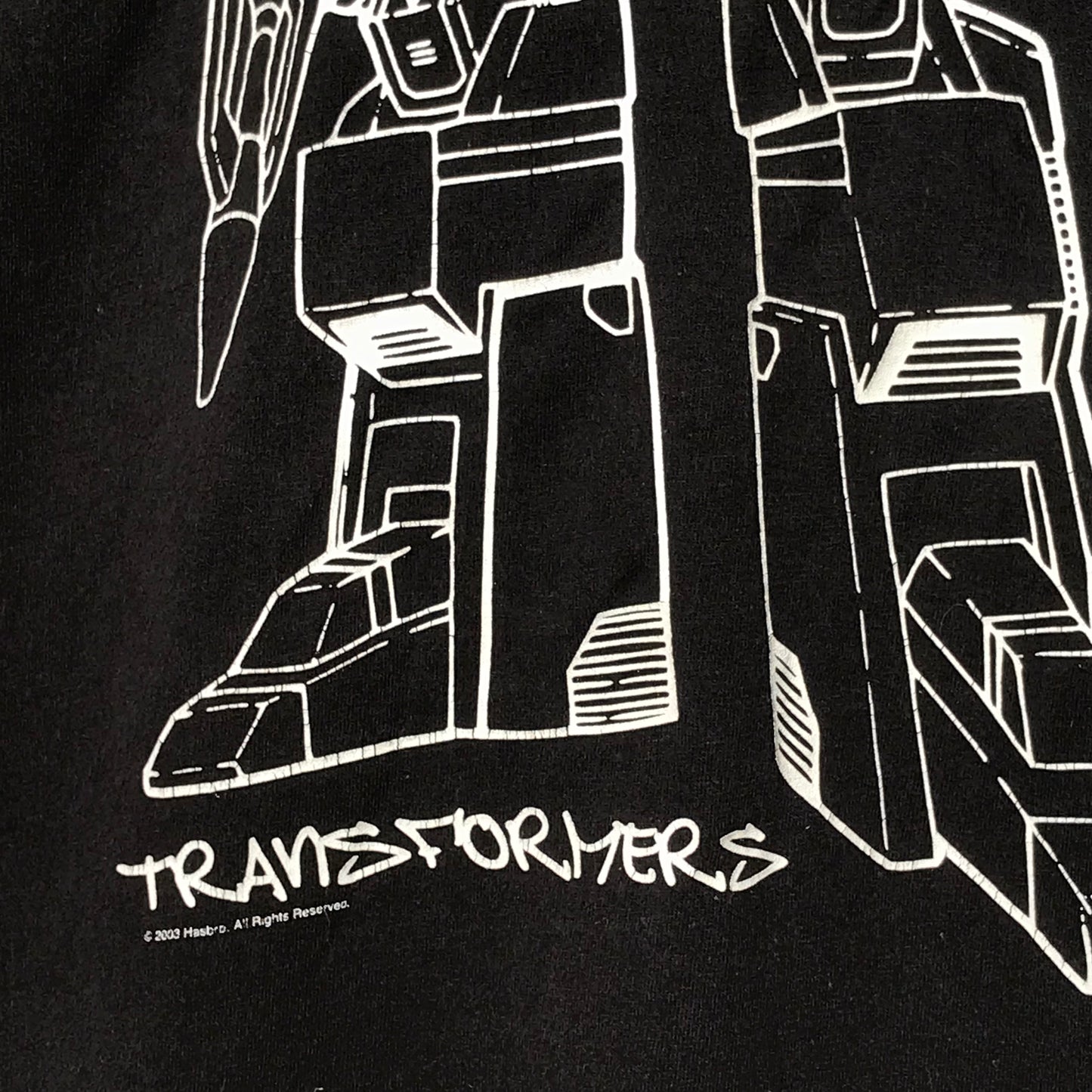 2003 Transformers Megatron t shirt